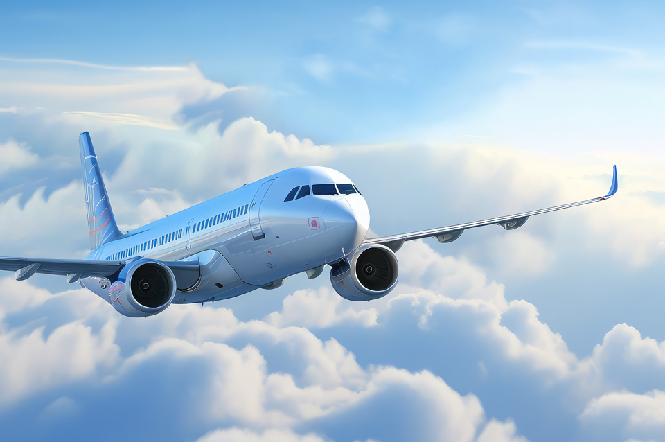Aerospace Plane in Flight