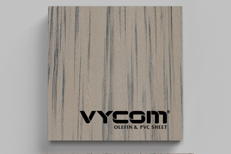 VYCOM_Timberline_Weatherwood VYCOM TIMBERLINE Woodgrain HDPE in Weatherwood